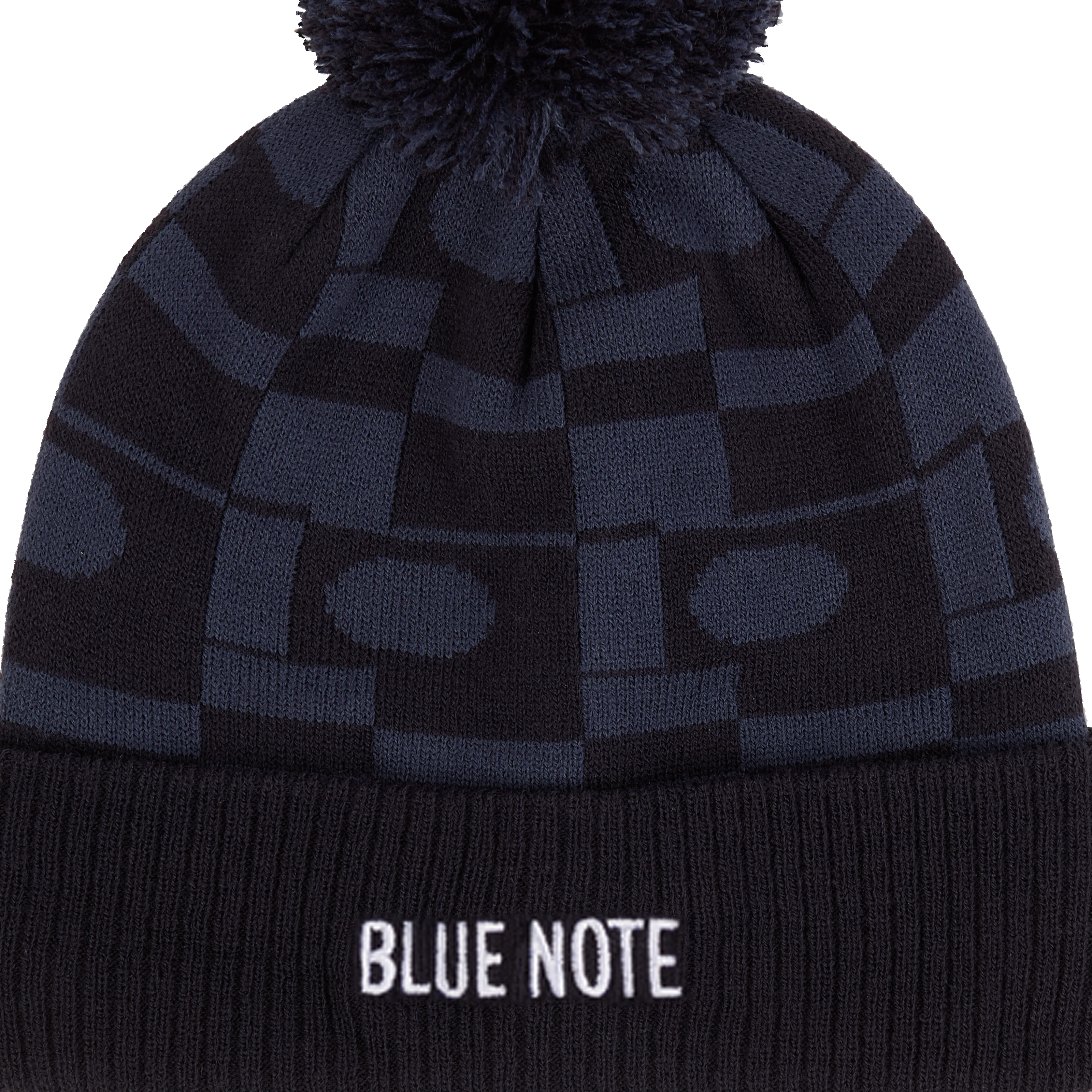 Blue Note Navy Pom Beanie - Image 2