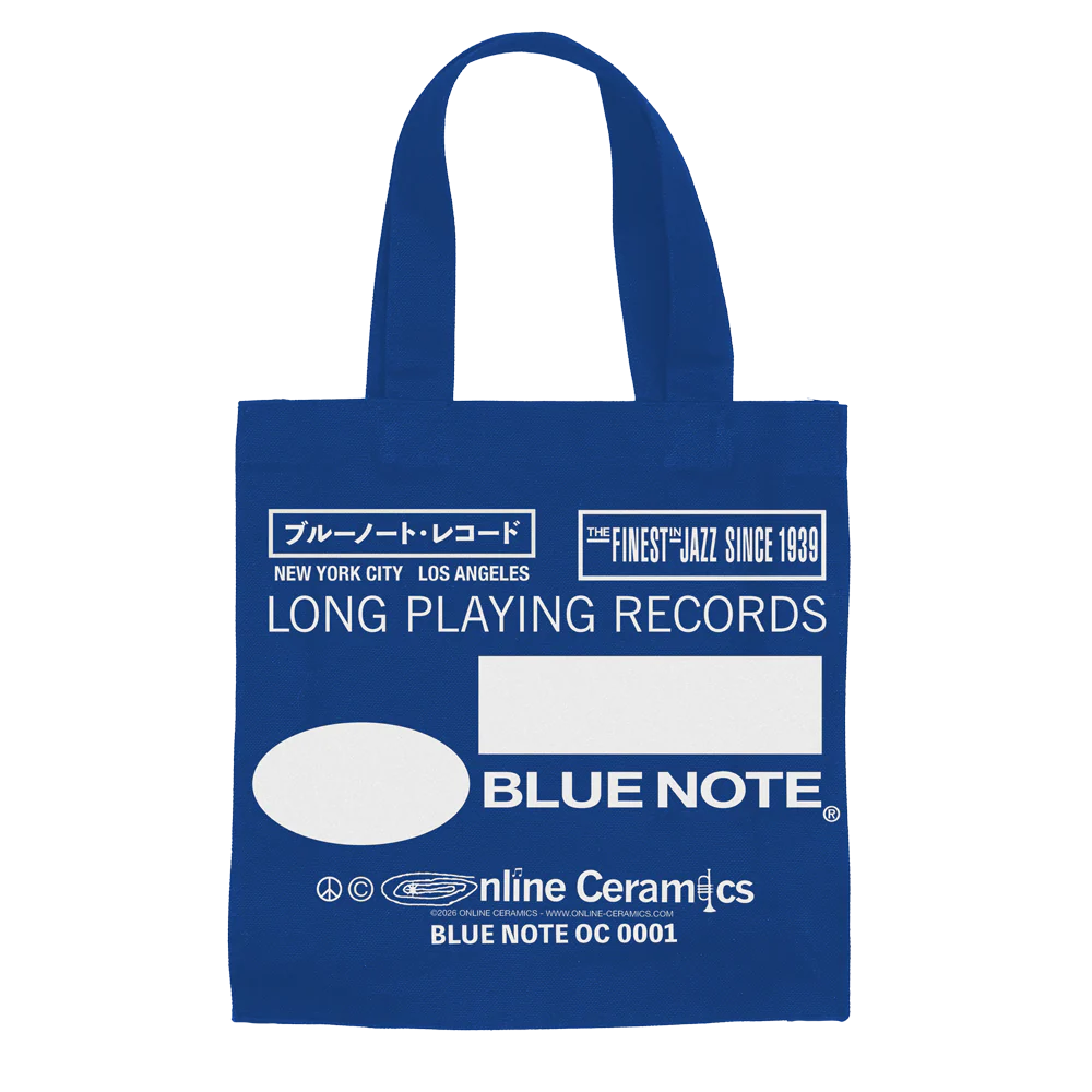 Blue Note x Online Ceramics Blue 12" Record Tote