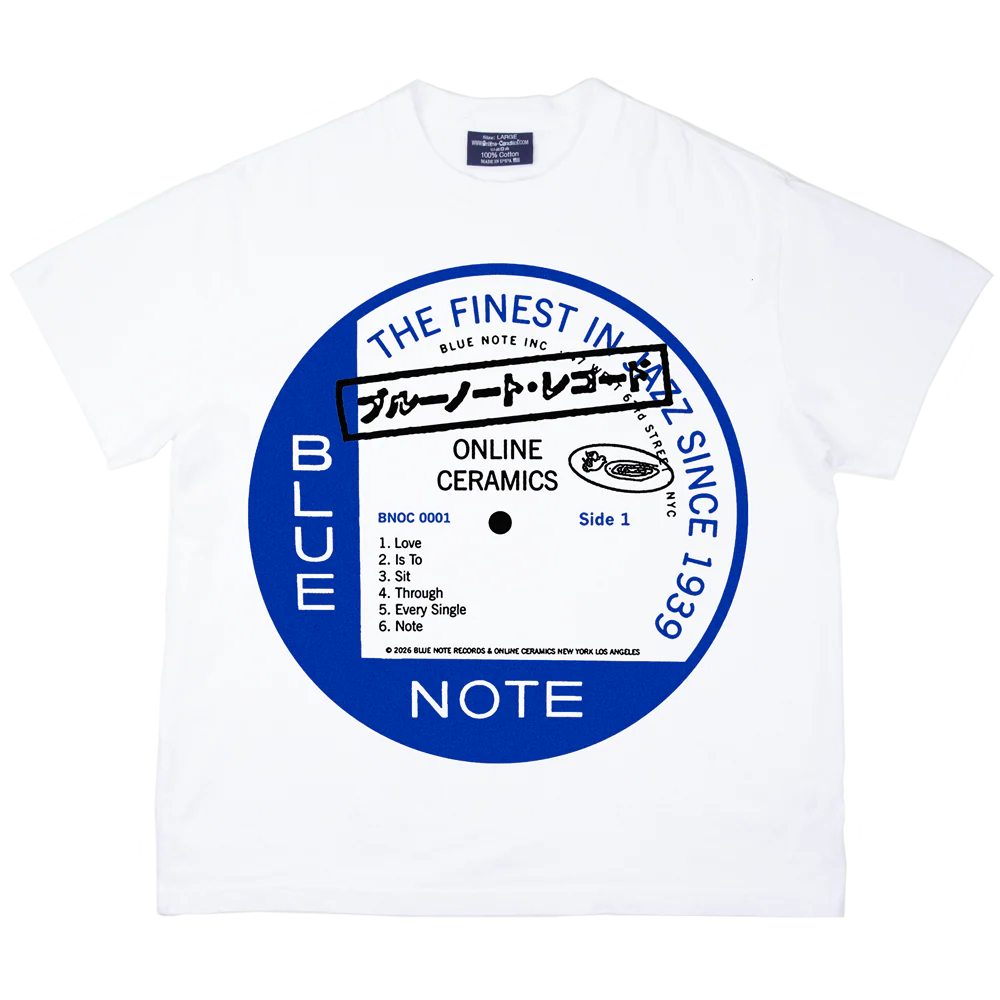 Blue Note x Online Ceramics White T-Shirt