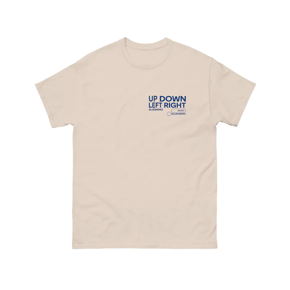 Bluewerks - UP DOWN LEFT RIGHT T-SHIRT - Image 2