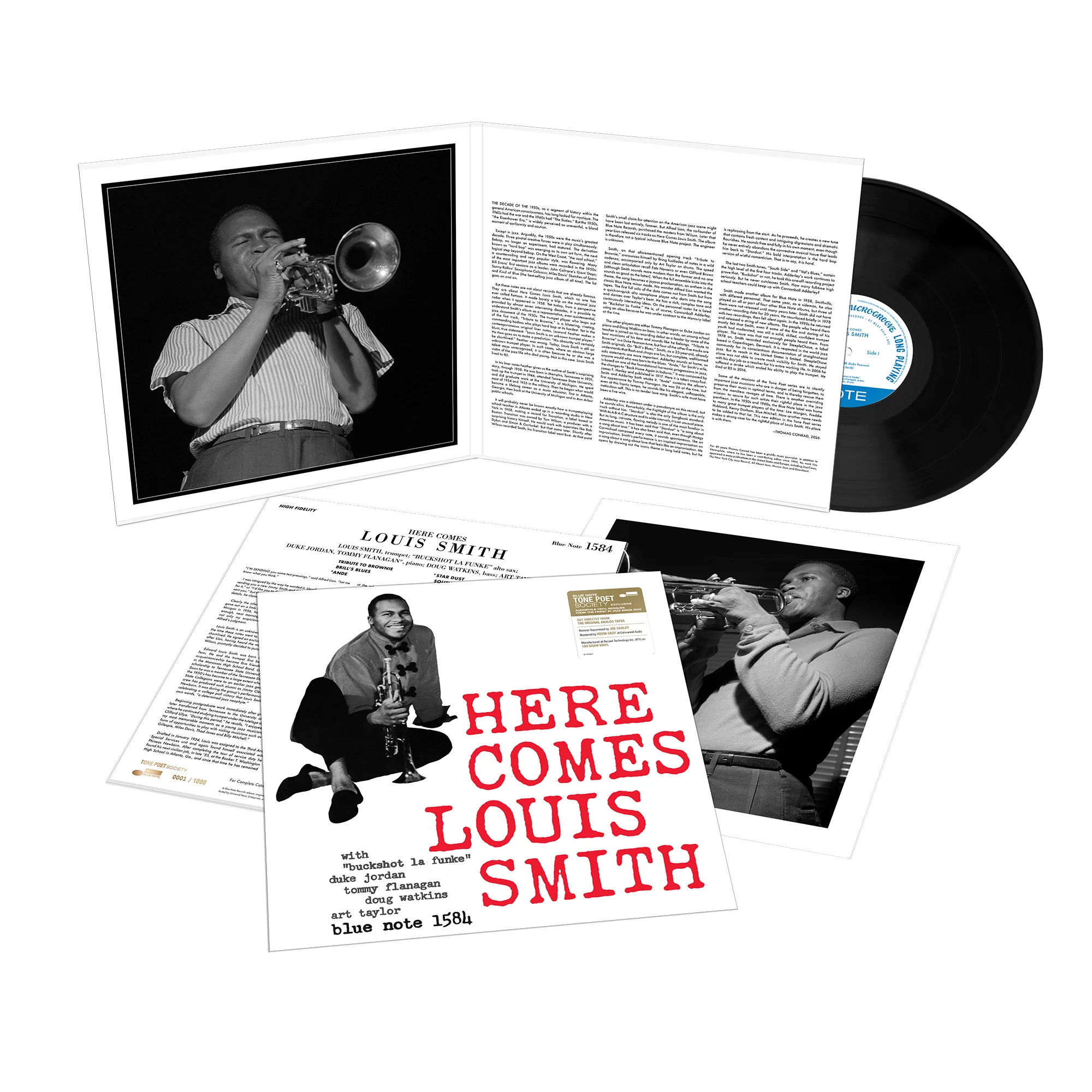 Louis Smith - Here Comes Louis Smith LP (Tone Poet Society Exclusive)