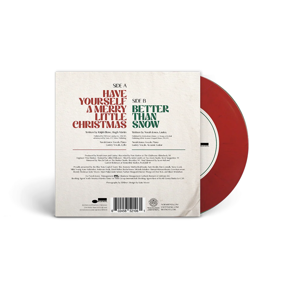Norah Jones & Laufey - Christmas With You - 7" - Image 2